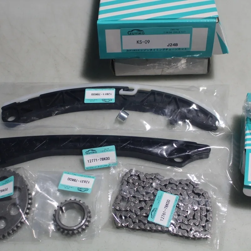Timing Chain Kit for Suzuki Grand Vitara J24B Engine 12761-78k00 12831-65j00 KS-09