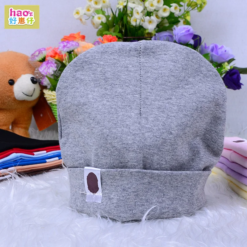 Solid Beanies Hat for Kids Baby Girls Boys Autumn Winter Caps Warm Soft Candy Knitted Bonnet Hats Toddler Children Cap