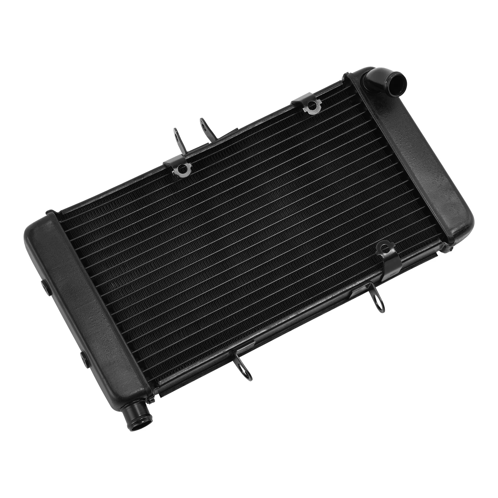 Motorcycle Aluminum Replacement Radiator Cooler Cooling For Suzuki GK75A GSF400 1991-1994 1992 1993 Black