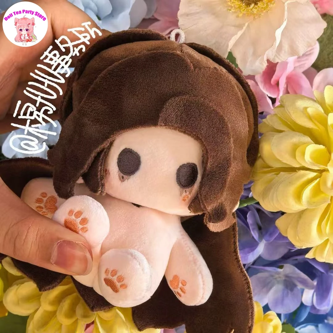 Poupée en coton mignonne Ada Mesmer Psychologue 10CM Anime Identity V Skin Original Yeux de haricot Corps Cosplay Peluche Jouet en peluche