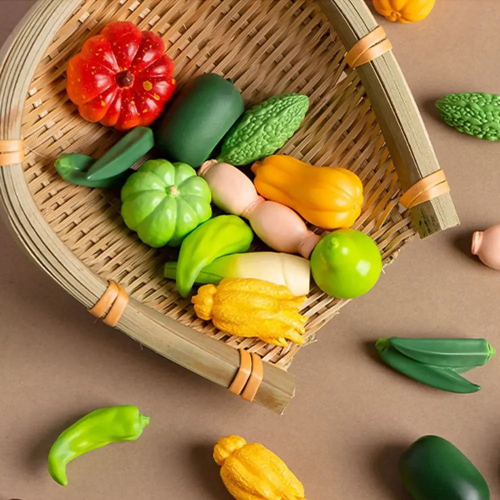 

Cute Simulation Vegetables Handicrafts Mini Vegetables Figurines Miniatures DIY Decorations Realistic Artificial Vegetables