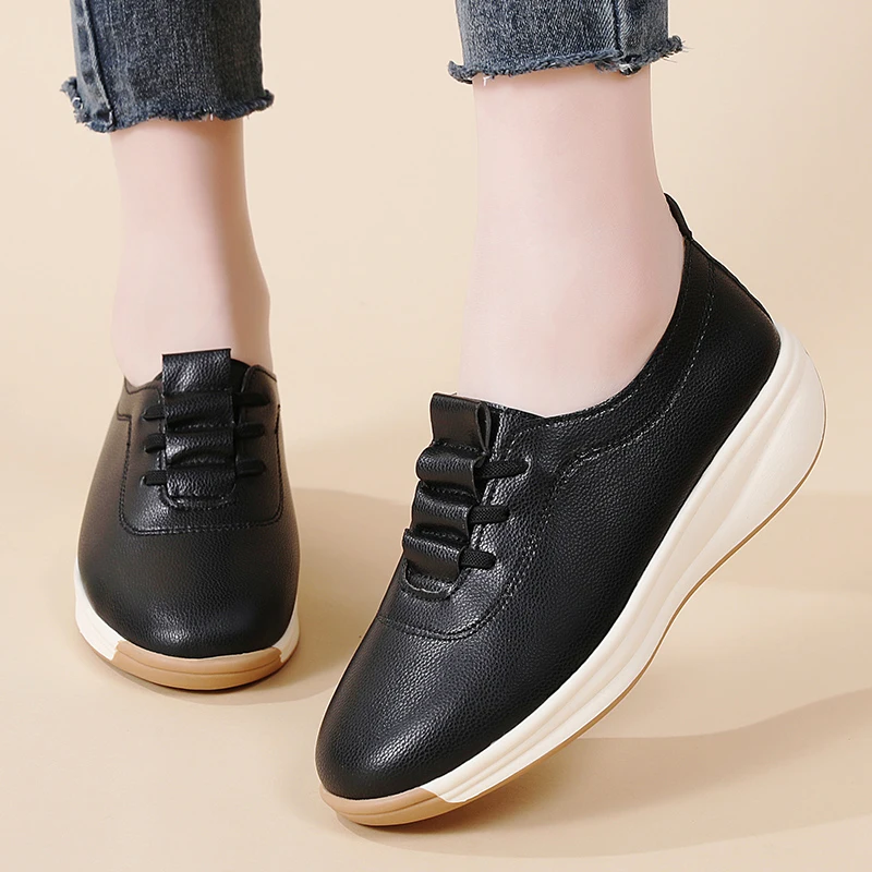 

Women Casual Sports shoes sneakers Fashion Embroidery Soft Insole Breathable Lining Round Toe Flat Heel Daily Outdoor