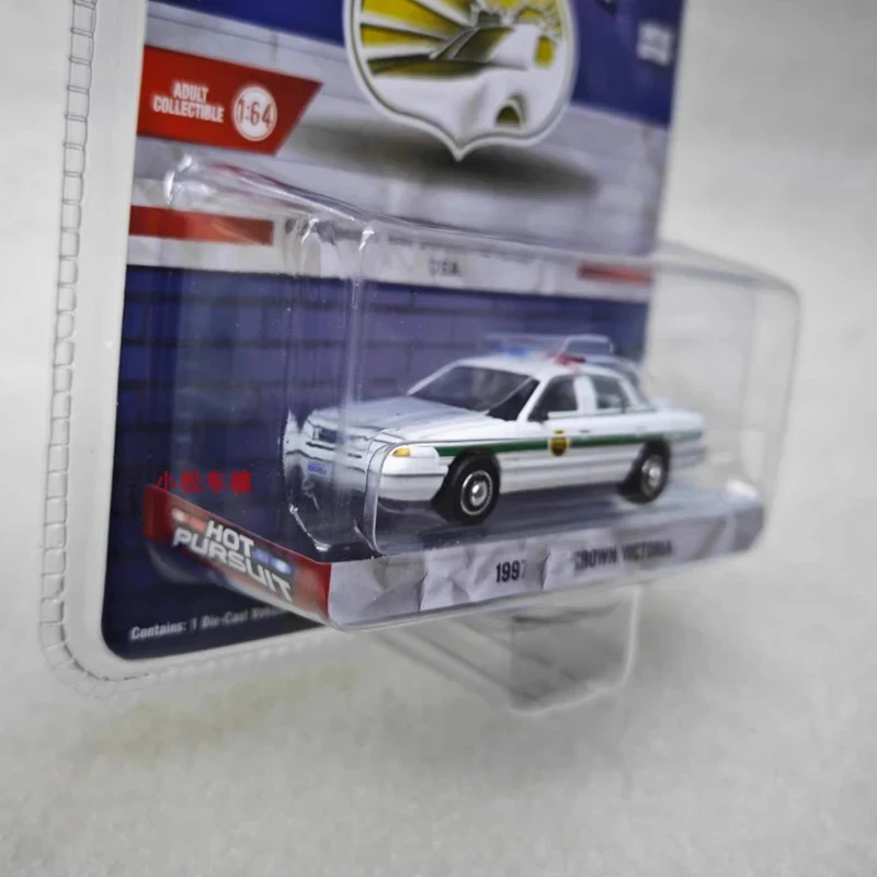 Greenlight Diecast Alloy 1:64 1991 LTD Crown Victoria/1997 Crown Victoria Car Model Holiday Gifts Toys