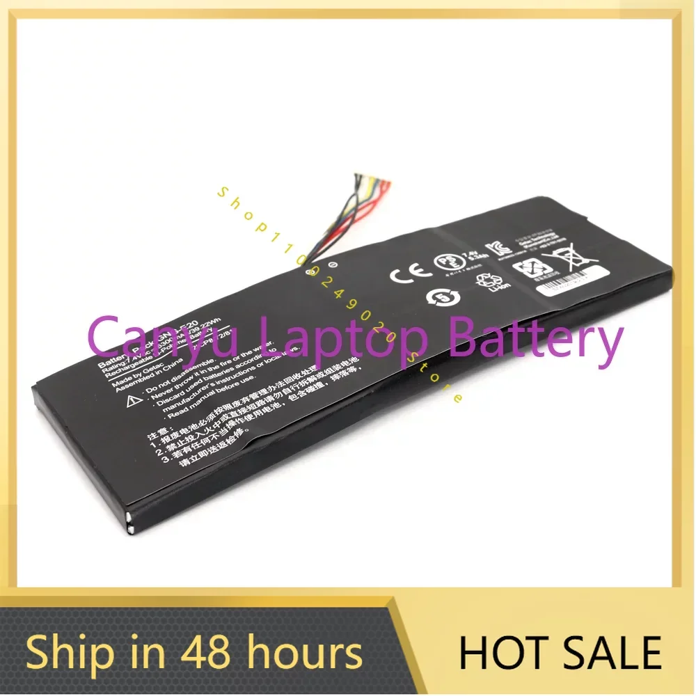 

Battery GNG-E20 7.4V 5300mAh 39.22Wh For GIGABYTE Ultrabook U21MD 2ICP8/72/81 Li-polymer Battery