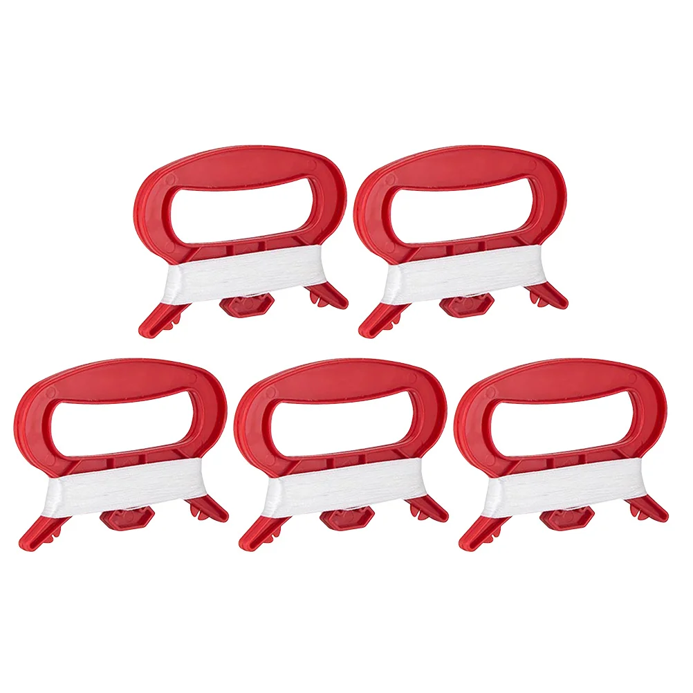 5개입 100m 연줄 보드 다기능 끈 감는 도구 핸들 보우스트링 코블러 연줄 감는 보드