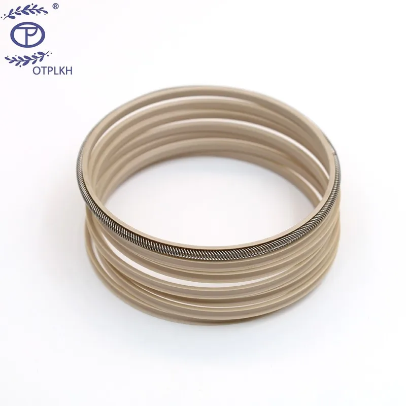 End face external seals polyetheretherketone PEEK Spring seals V-shaped springs Non-standard parts Shaped parts OTP customized