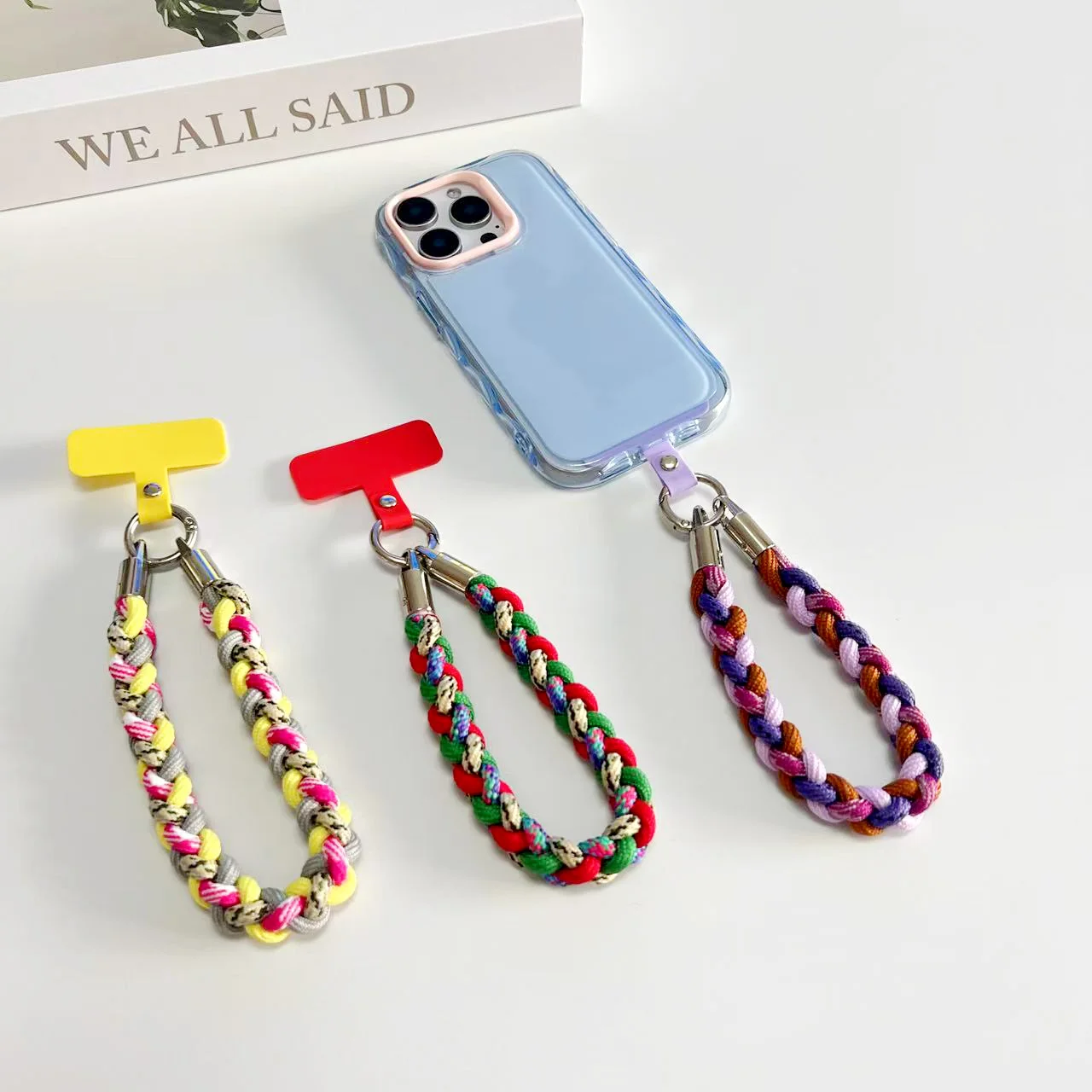 Kreatywna i wspaniała kombinacja kolorów, kreatywna opaska na nadgarstek z kreskówek, uniwersalna smycz do telefonu komórkowego, zawieszka do akcesoriów