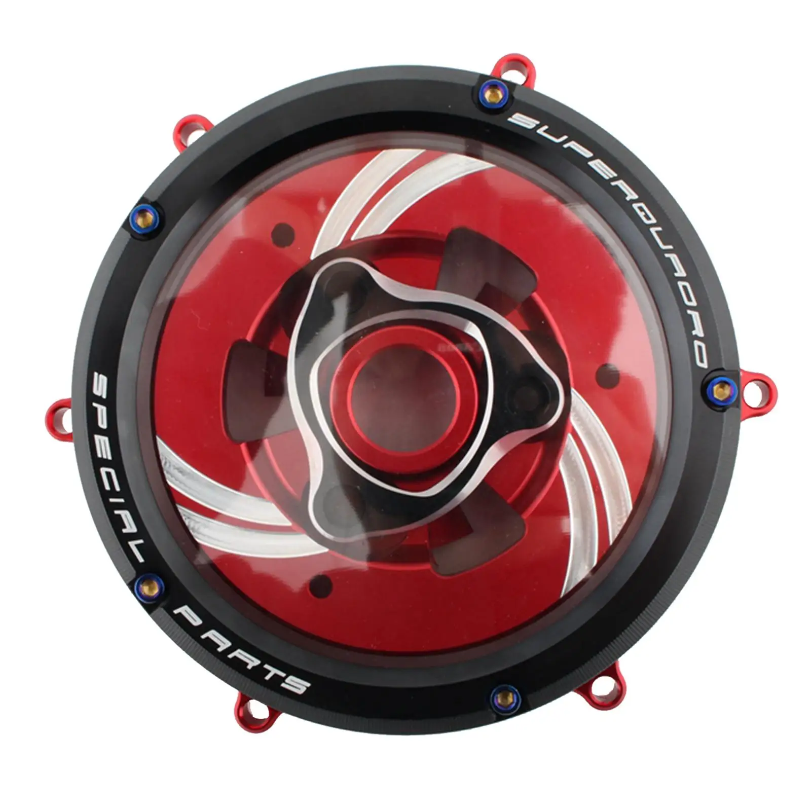 Koppelingsdeksel voor Ducati, CNC Racing Doorzichtige koppelingsdeksel veerhouder voor Ducati voor Ducati 1199 Panigale R 2013-2014