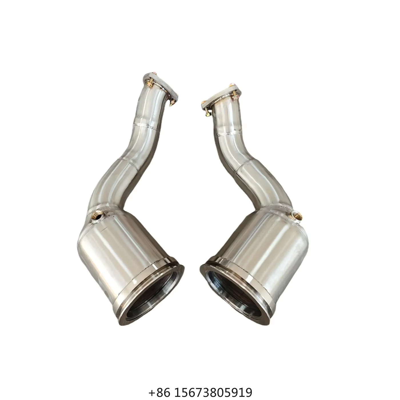 

RS6 RS7 C8 4.0T Downpipe Stainless Steel High Performance Direct Fit Enhances Flow Reduces Backpressure Boosts Acceleration Long