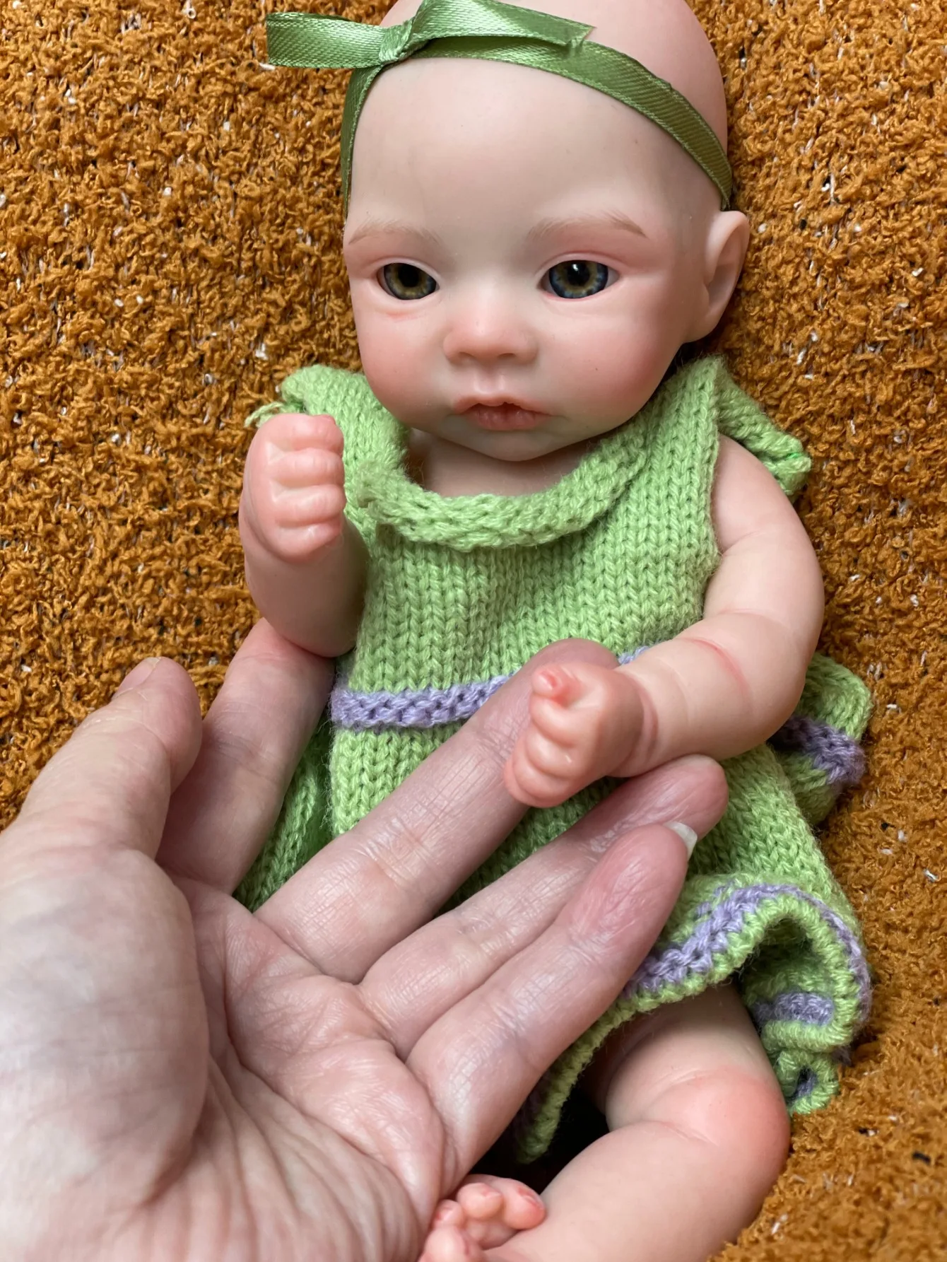 10 بوصة الصلبة سيليكون مرج تولد من جديد فتاة طفل دمية نابض بالحياة بيبي تولد من جديد واقعية دي سيليكون