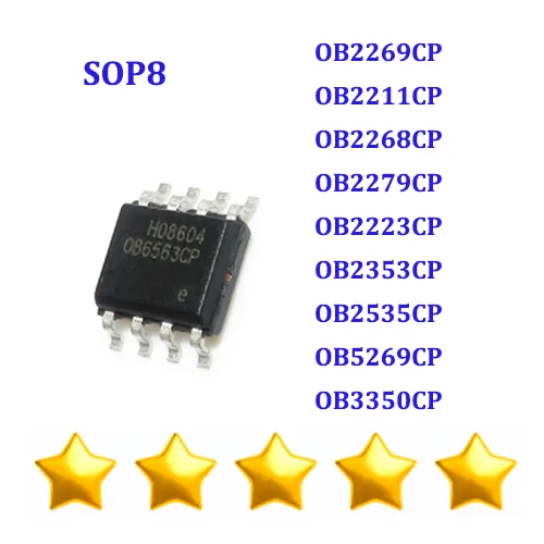 

50PCS OB2269CP OB2211CP OB2268CP OB2279CP OB2223CP OB2353CP OB2535CP OB5269CP OB3350CP SOP8