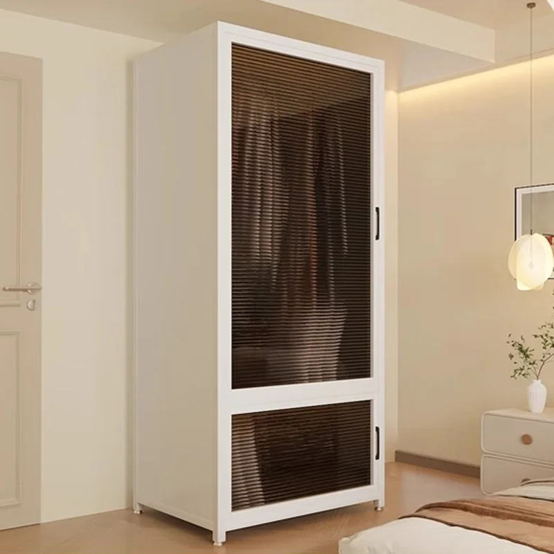 

Heavy Luxury Wardrobe Metal Bedroom Display Storage Wardrobe Apartment Bathroom Muebles Para El Hogar Houses Accessories
