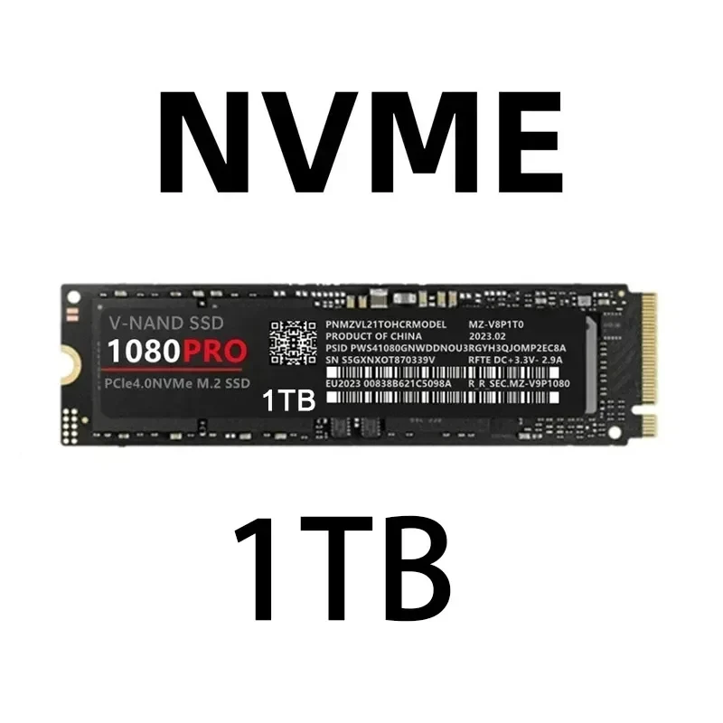 4TB Ssd Solid State 1080pro Hard Drive Naff M.2 Ssd Nvme 1tb 2tb