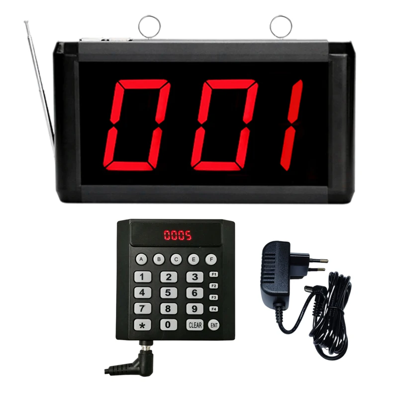 Wireless Queue Calling System Take a Number Device with Voice Call Waiting Number Management System for Restaurant Hospital Bank