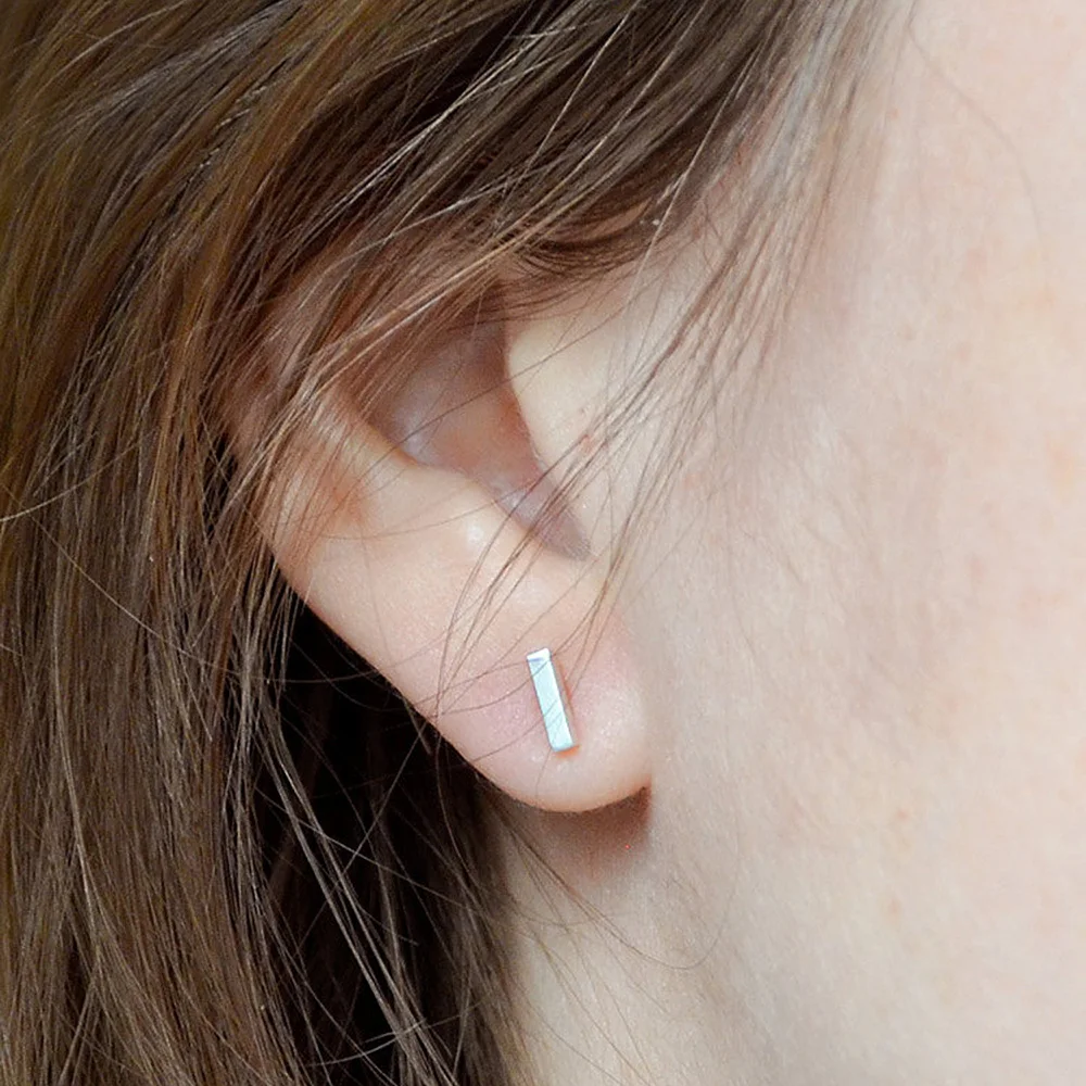 EManco Stainless Steel Stud Earrings for Women Korean Small Earings Fashion Jewelry Minimalist Women Earrings Stud Wholesale