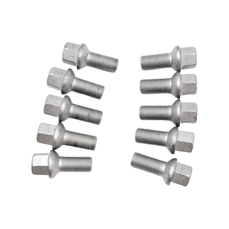 10 stuks wielbouten A0009904907 voor Mercedes Benz W169 W176 W177 W245 C1178 C118 C209 X218 C218 C219 W204 W205 S204 S206 C204 C205