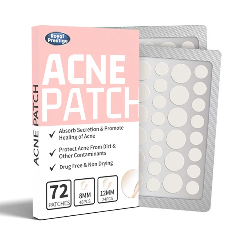 Patch invisible pour l'élimination de l'acné, acide salicVAC, granules, marque, soin de la peau, outil de soins du visage, beauté et santé