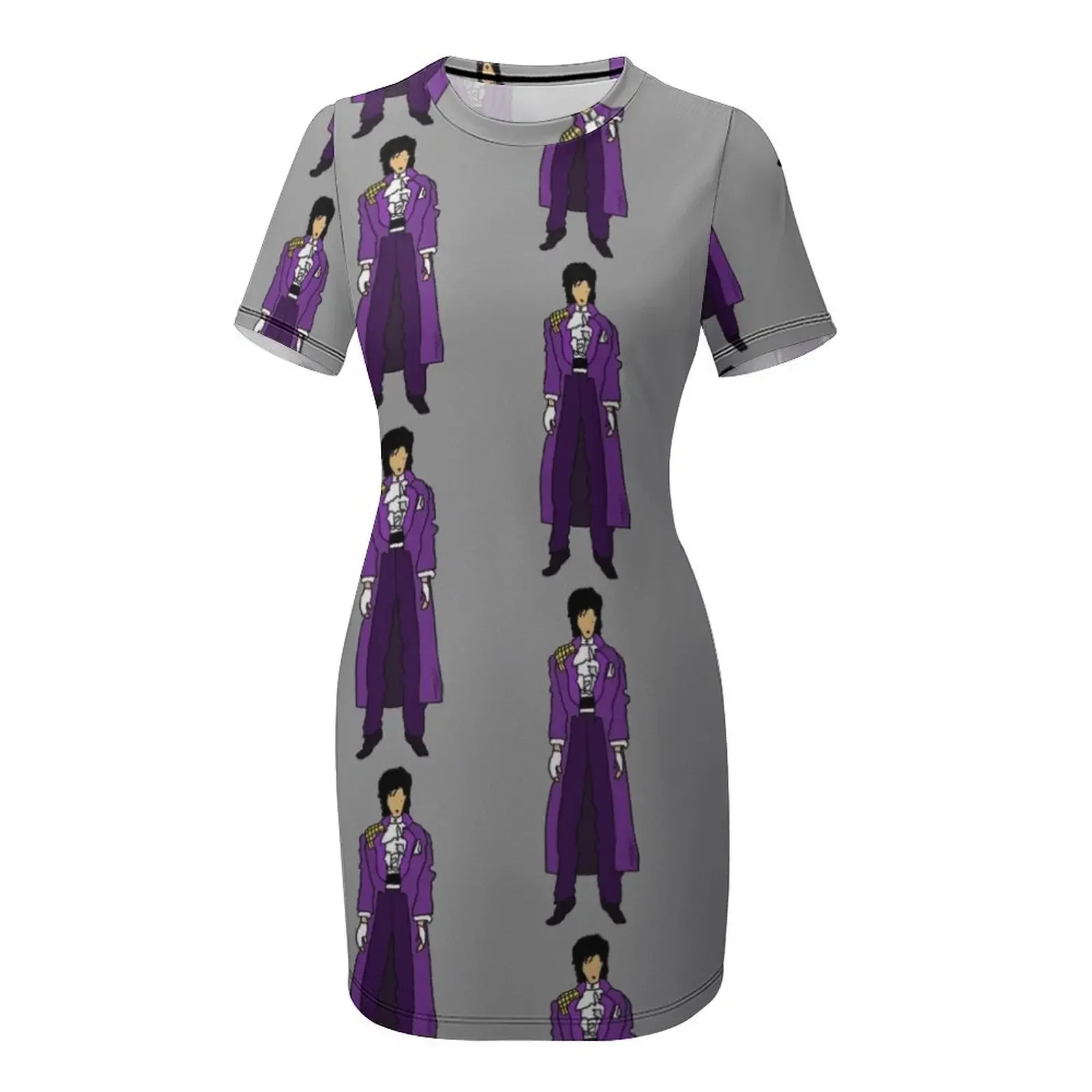 The Ultraviolet One - シングル半袖ドレス 衣類 ロングドレス プロムドレス ドレス