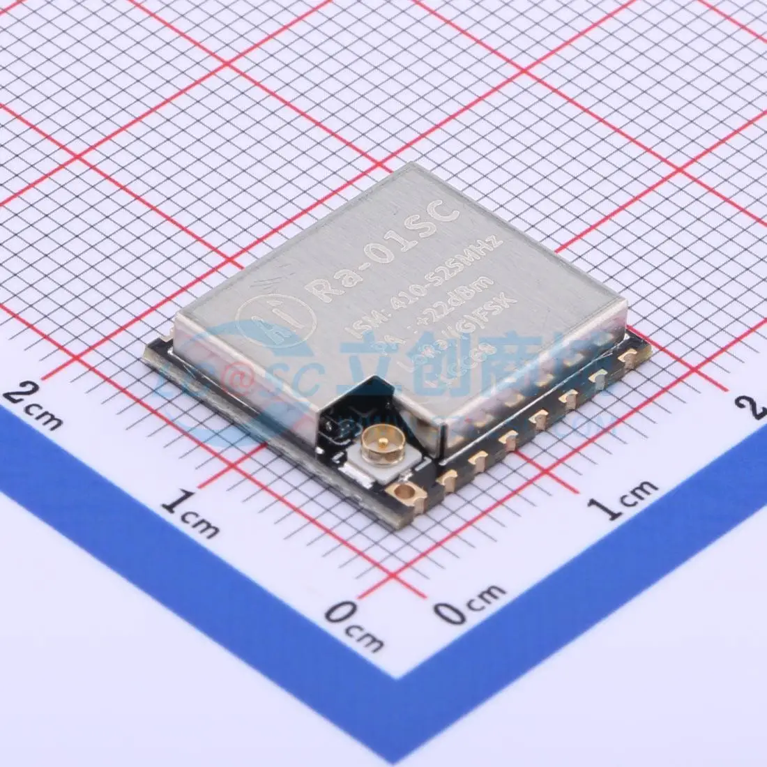 Фото 4 шт. Ra-01SC-I SMD 17x16 мм 22 дБм SPI LoRa беспроводной радиочастотный приемопередающий модуль