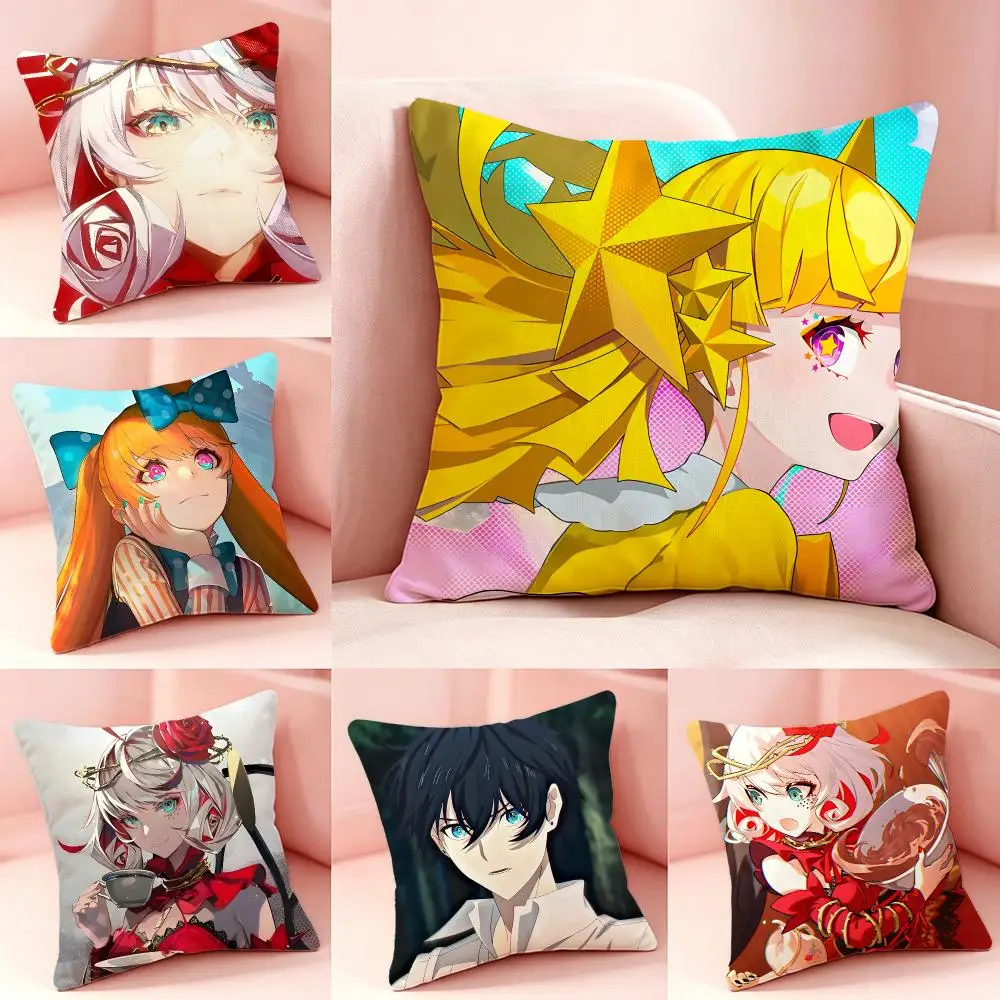 Anime Takt Op. DestinyS Cushion Cover Pillow Short Plush Pillow Cute Simple Style For Living Room Bedroom Birthday Gift