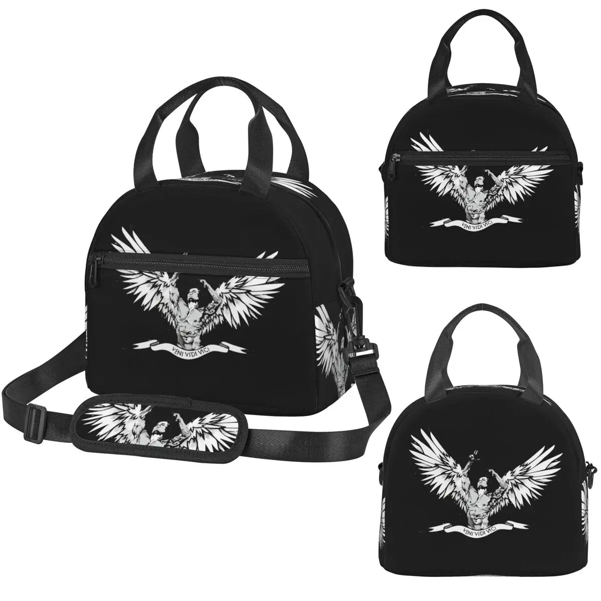 

Термосумка для обедов Zyzz для детей, школьный термоконтейнер, портативная сумка-холодильник для еды