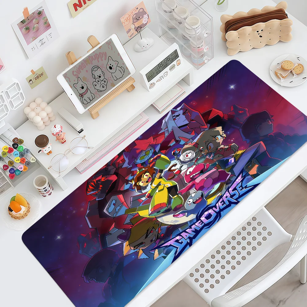 Cartoon Gameoverse Mouse Pad Large Non-slip Lockedge Desktop Computer Desk Mat Keyboard Writing MousePad Office Gamer Student