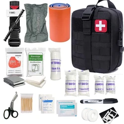 Kit di pronto soccorso IFAK da 70 pezzi con laccio emostatico, Kit medico EMT IFAK, zaino di sopravvivenza di emergenza, forniture per attrezzi da campeggio