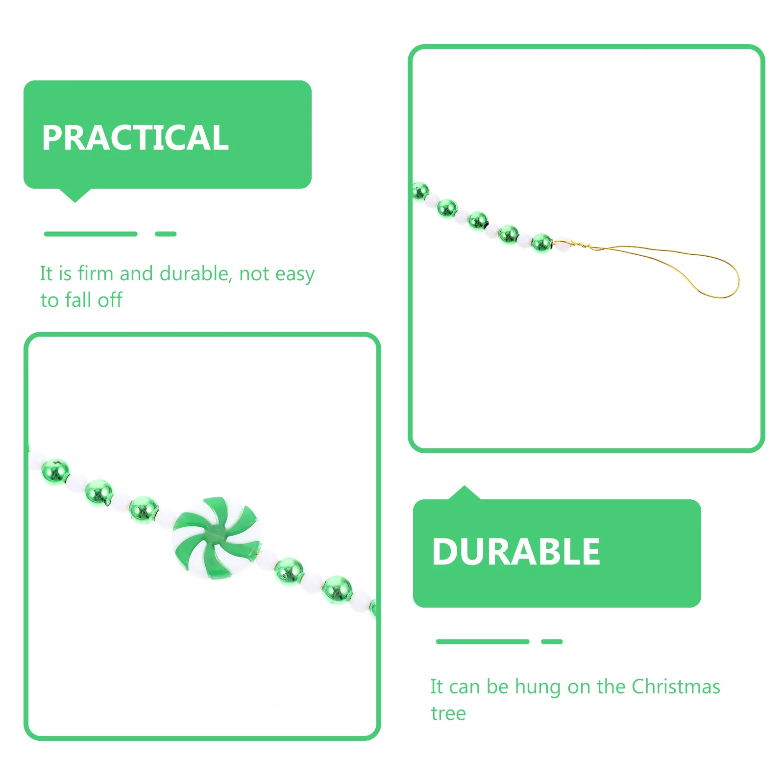 

Christmas Tree Candy Pendant Lightweight Hanging Decor Xmas Home Decor Xmas Tree String Ornament DIY Accessory