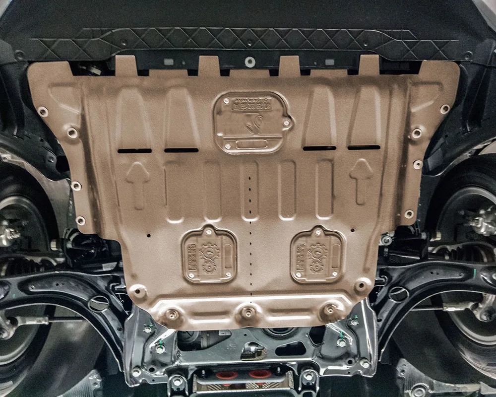 สำหรับรถยนต์สโกด้า ออคตาเวีย ‌   แผ่นกันกระแทกใต้เครื่องยนต์ ปี 2015-2024 1.4T 1.5L 1.2T  แผ่นปิดกันโคลน  แผ่นกันกระแทก  แผ่นป้องกันโคลน