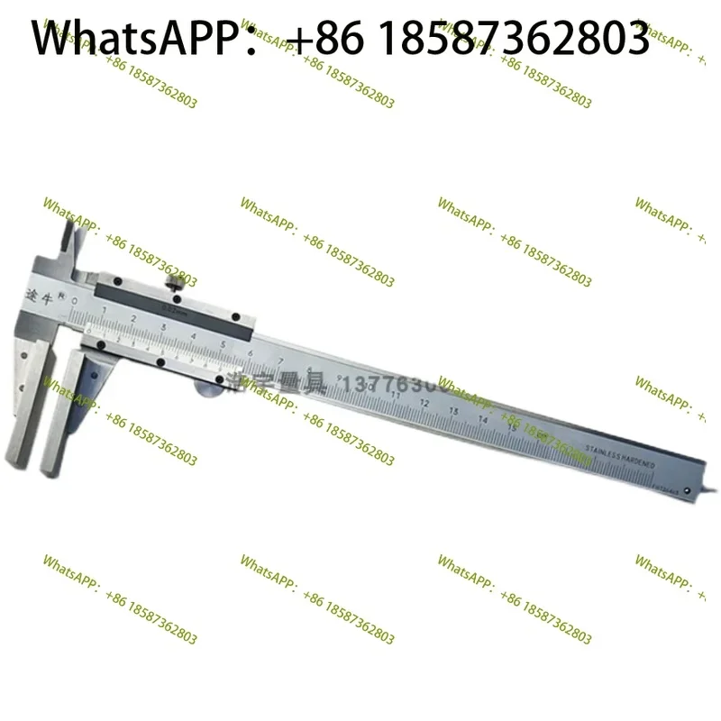 High-precision wide-mouth digital vernier caliper, duckbill vernier, wire rope caliper 150-200-300