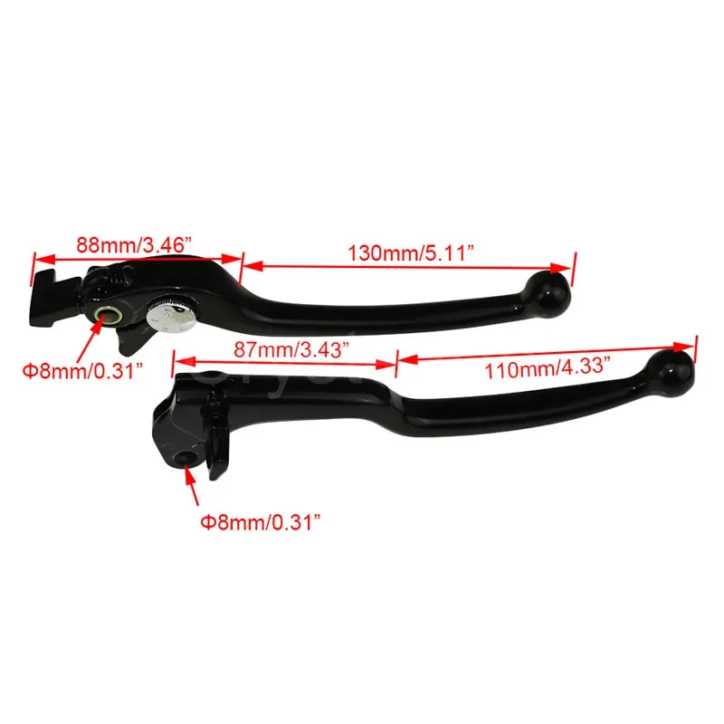 Motorcycle Brake Clutch Hand Levers For Suzuki GSXR600 GSXR750 GSXR1000 TL1000S DL 650 V-Strom GSR600 GSR750 SFV650 GLADIUS