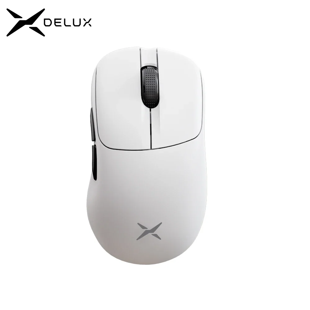 

Delux M500 PRO Wireless Gaming Mouse PAW3395 Lightweight Ergonomic Mice RGB Charging Dock 26000DPI 8K Polling Rate for PC Gamer