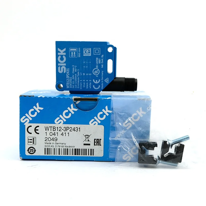 Original SICK sensor WTB12-3P2431 original sick wl260-r270 PLC switch module Photoelectric Sensor WTB12-3P2431