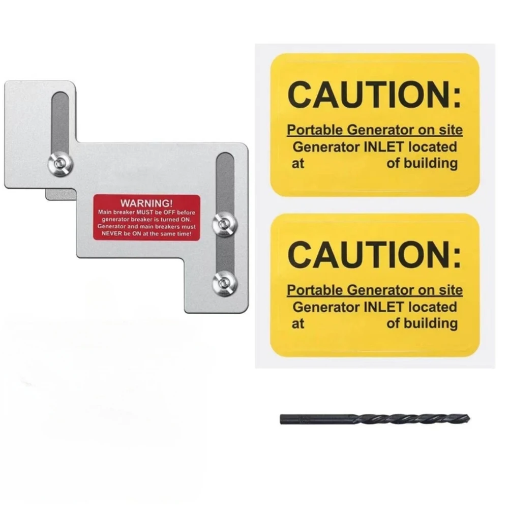 

Interlock Kit for Eaton Cutler Hammer For CH Series 150 and 200 Amp Generator and Main Breakers with Drill Bit