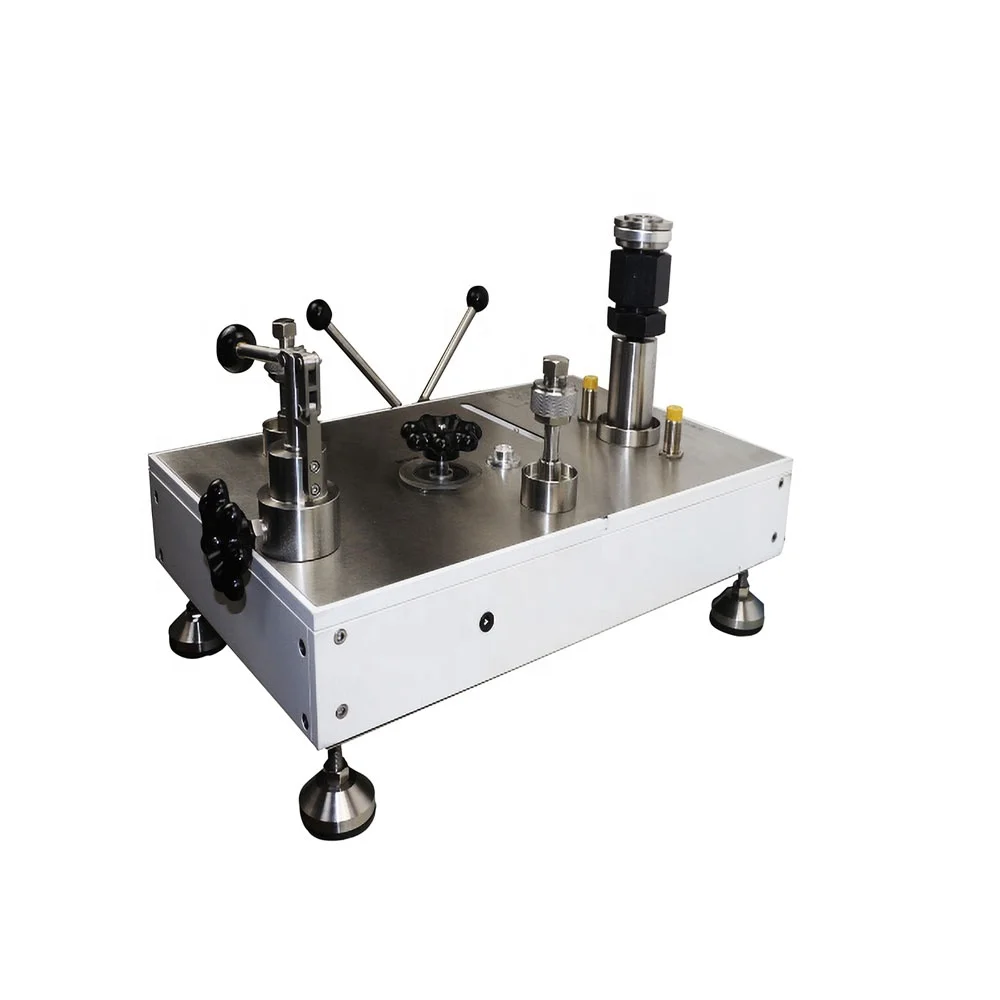 Top Sale High Precision Hydraulic Pressure Piston Dead Weight Tester Calibration Deadweight Tester Calibrator Price 250MPa 35MPa