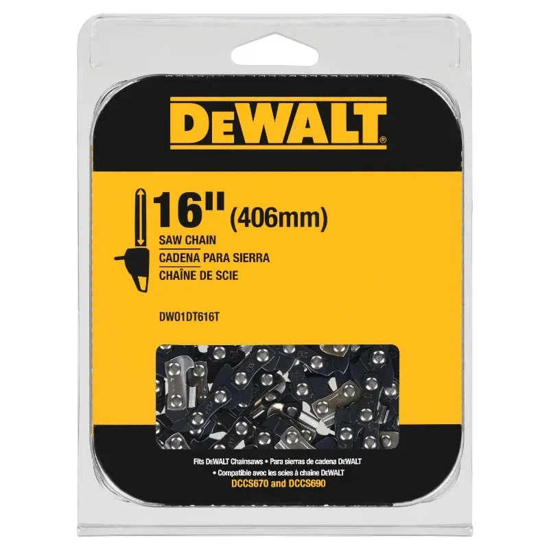 DEWALT DWO1DT616T 16 in. 40cm Chainsaw Replacement Chain For DCM575 Power Tool Accessories