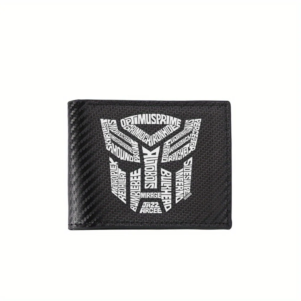 

Трансформеры, автоботы, символы имени, логотип, искусство, мужские кошельки, простые деловые, современные, стильные, с принтом, подарки для отца, бойфренда