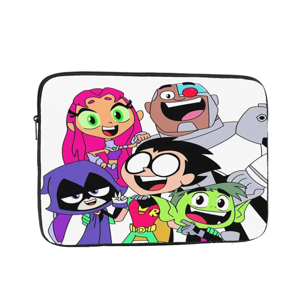 Funda para portátil con imagen de titanes adolescentes, bolsa a prueba de golpes para Macbook Air Pro y Tablet, 10, 12, 13, 15 y 17 pulgadas