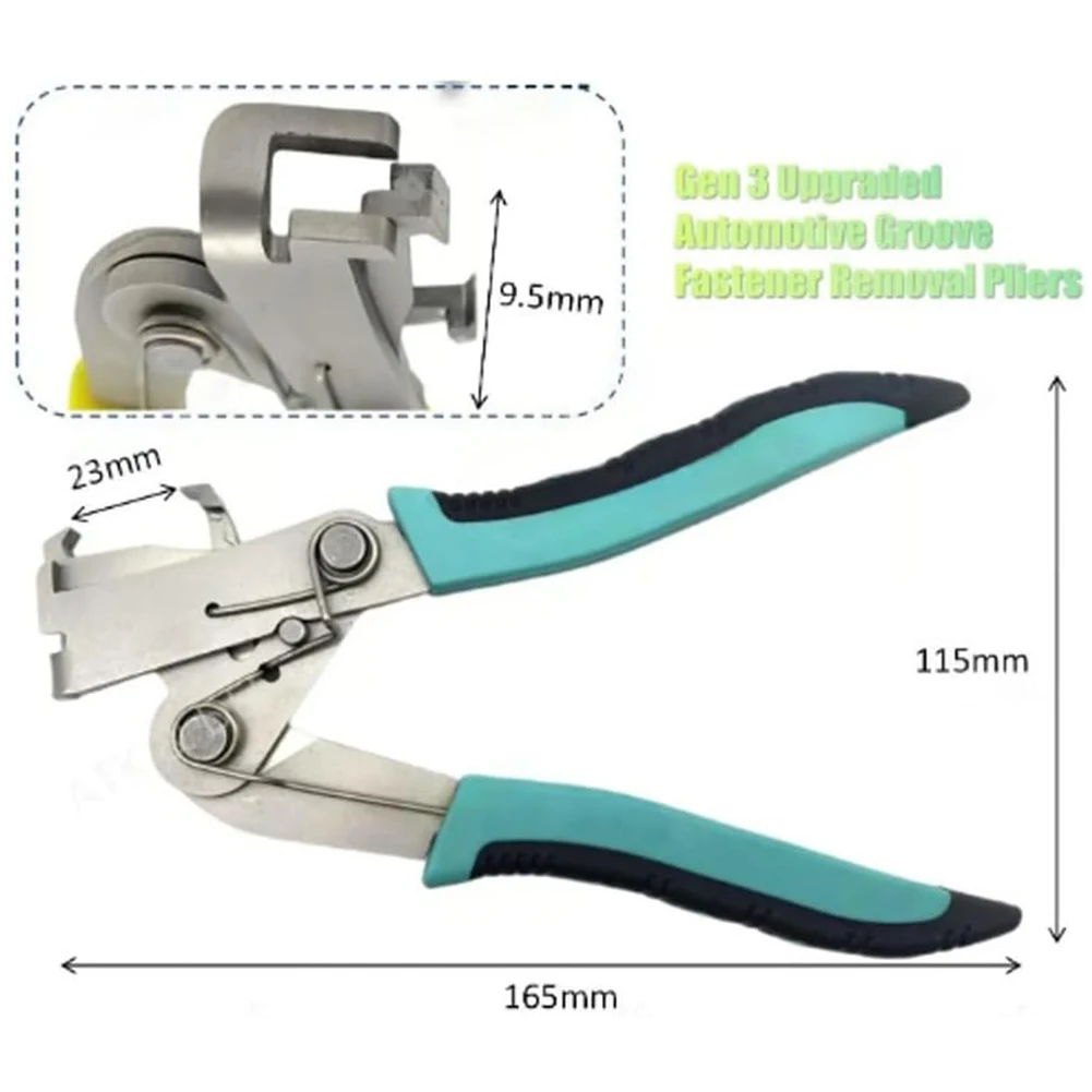 Plastic Rivets Pry Puller Open The Panels Effortlessly Without Damage Car Disassembly Tools Auto Snap Pliers for Automotive
