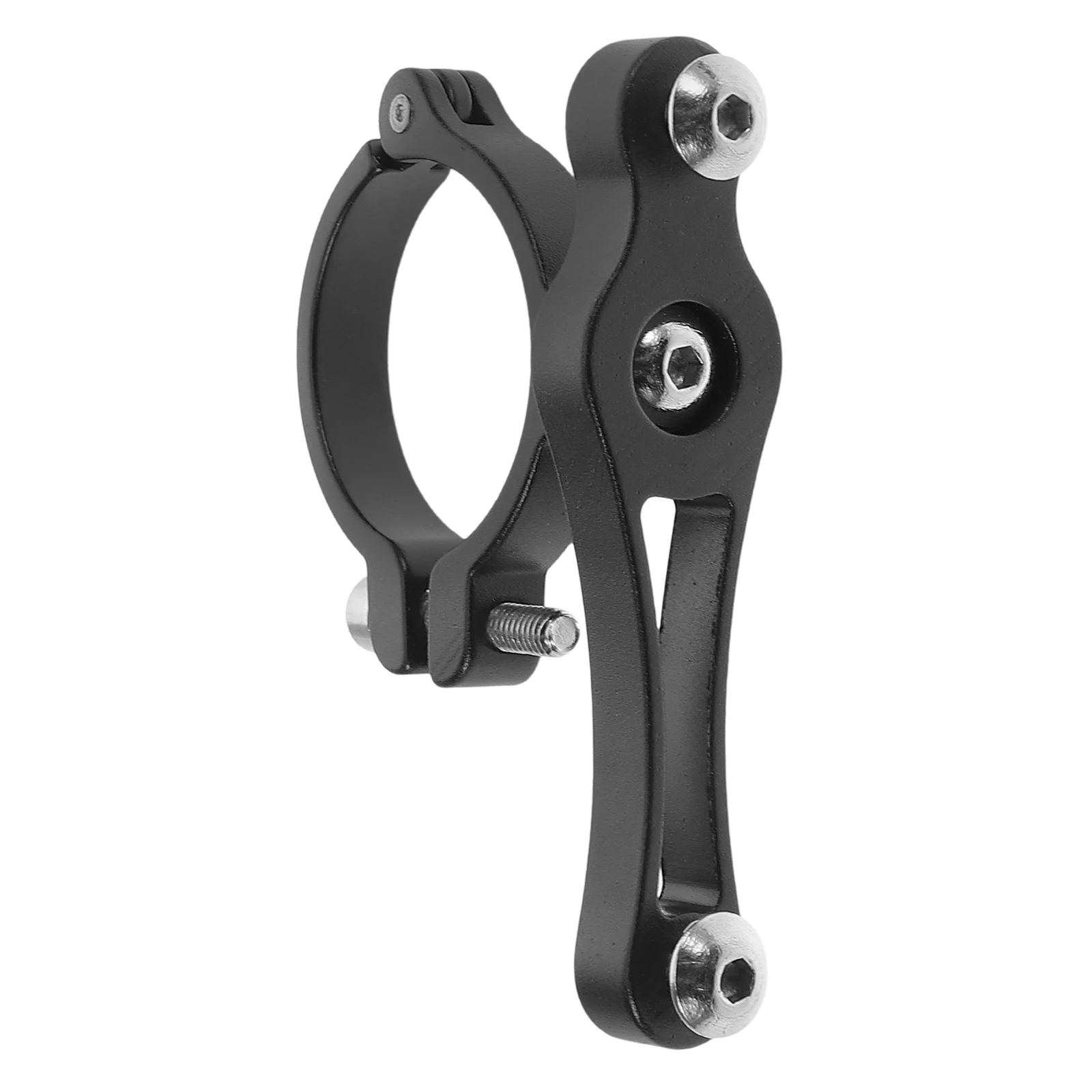 1Set Bike Water Bottle Holder Adapter Aluminum Alloy Versatile Mount for Handlebar Seat Post Fork Cycling Bottle Cage Clamp