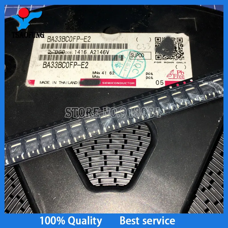 BA33BC0FP-E2 TO252, novo e original, 20 PCs/Lot
