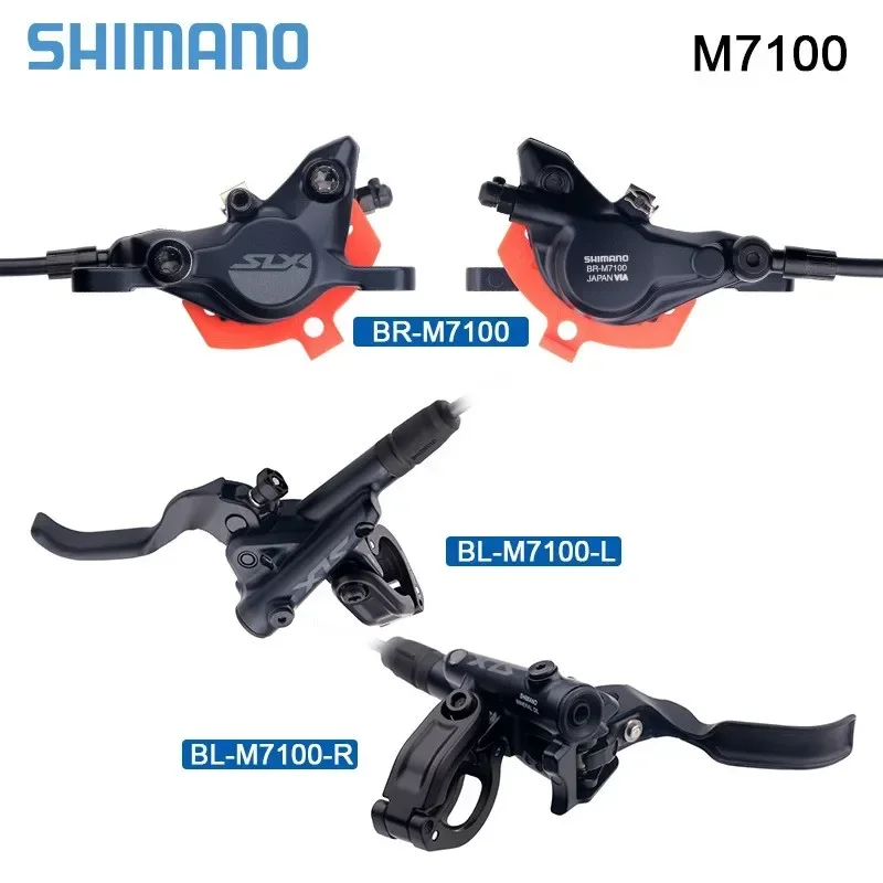 Deore M6100 M7100 M8100 BL-M6100 Bicycle Bike Brake Lever mtb Resin Hydraulic Disc brake clamp Rotors pads