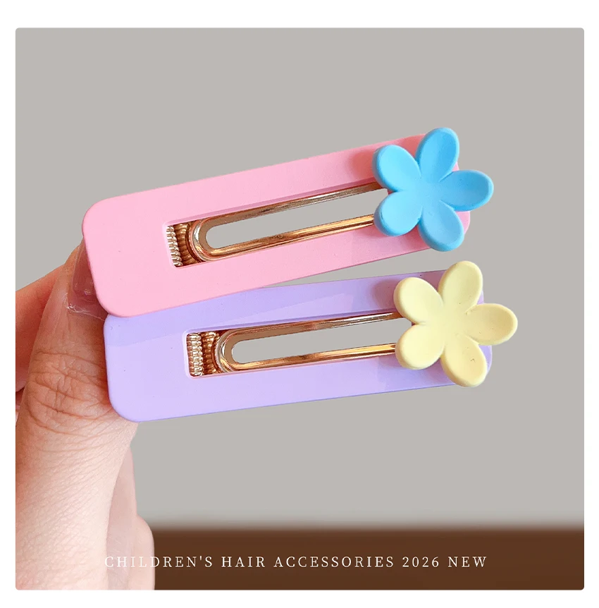 2026 Neu 5-teiliges Set Koreanischer Süßer Stil Niedliche Schleifen-Wolken-Wellen-Haarspangen Haarschonende BB-Clips für Baby-Mädchen Kleinkind-Accessoires – Detail 7