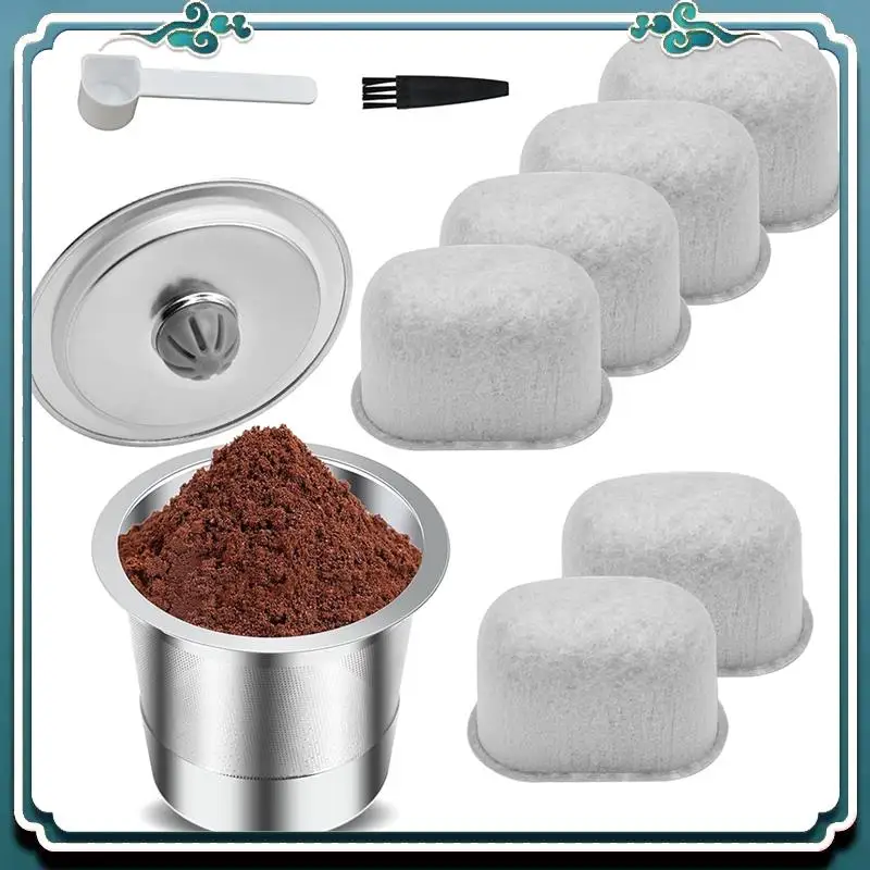 

A67K-Reusable K Cups For Keurig, K Cup Reusable Coffee Pods & Filter Replacement For Keurig 2.0 1.0 Coffee Maker Machine