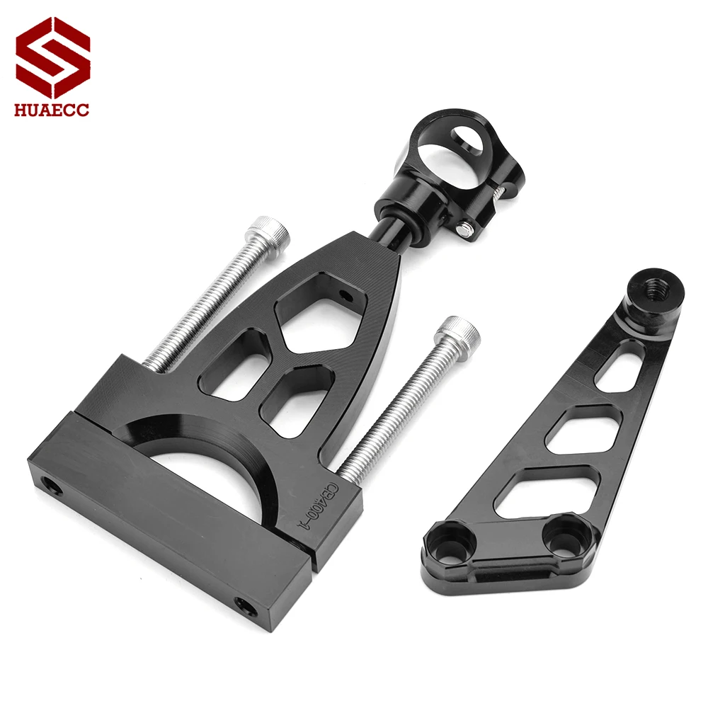 Suporte amortecedor para estabilização de direção de motocicleta, montagem para honda cb400 vtec 1999-2010 2009 2008 2007 2006 2005 2004 2003 2002