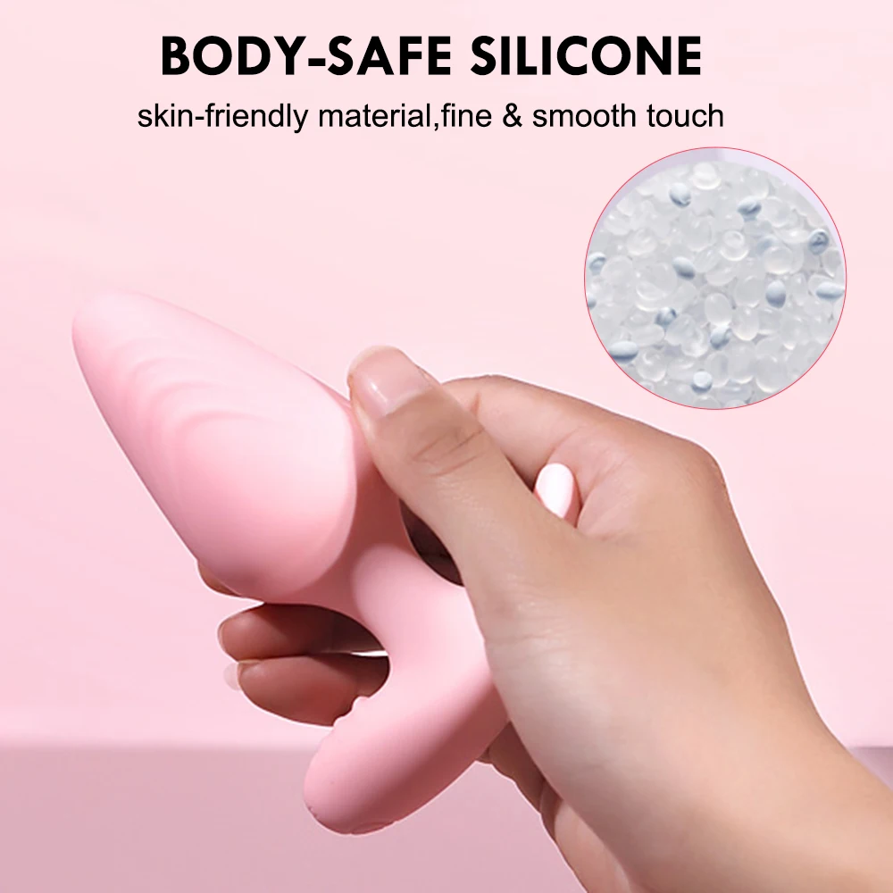 Wireless Remote Control Vibrating Anal Plug Male Wearable Silicone Butt Sex Anal Toys for Adults Men Women Gay 18 Vibrator Femal