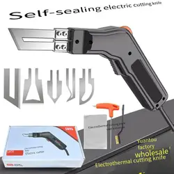 Foam Cutting Knife Pearl Cotton Electric Hot Knife Thermal Cutter Hand Held Potable Electric Tools Knife Multiple Cutter