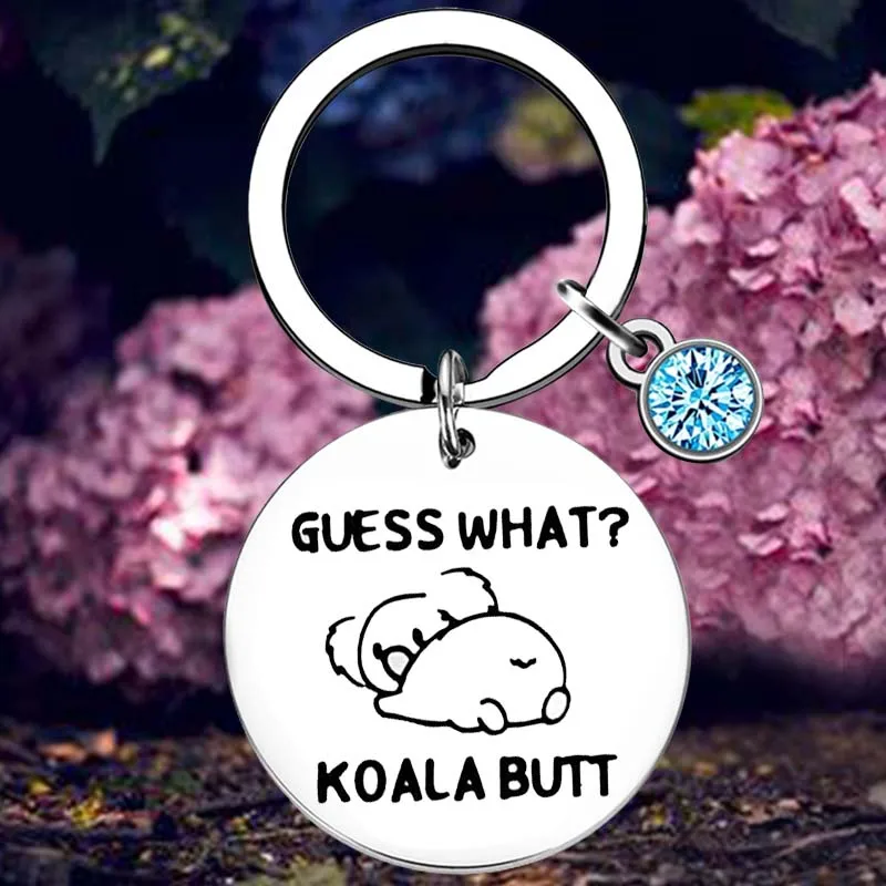 Australian Animals Gift Koala Keychain Koala Lover Gift Key Rings Friend Koala Bear Charm Jewelry