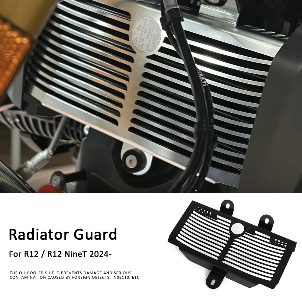 

R12 2024 2025 Motorcycle Accessories Radiator Guard Grille Protection Cover For BMW R 12 NineT NINET Radiator Guards Parts