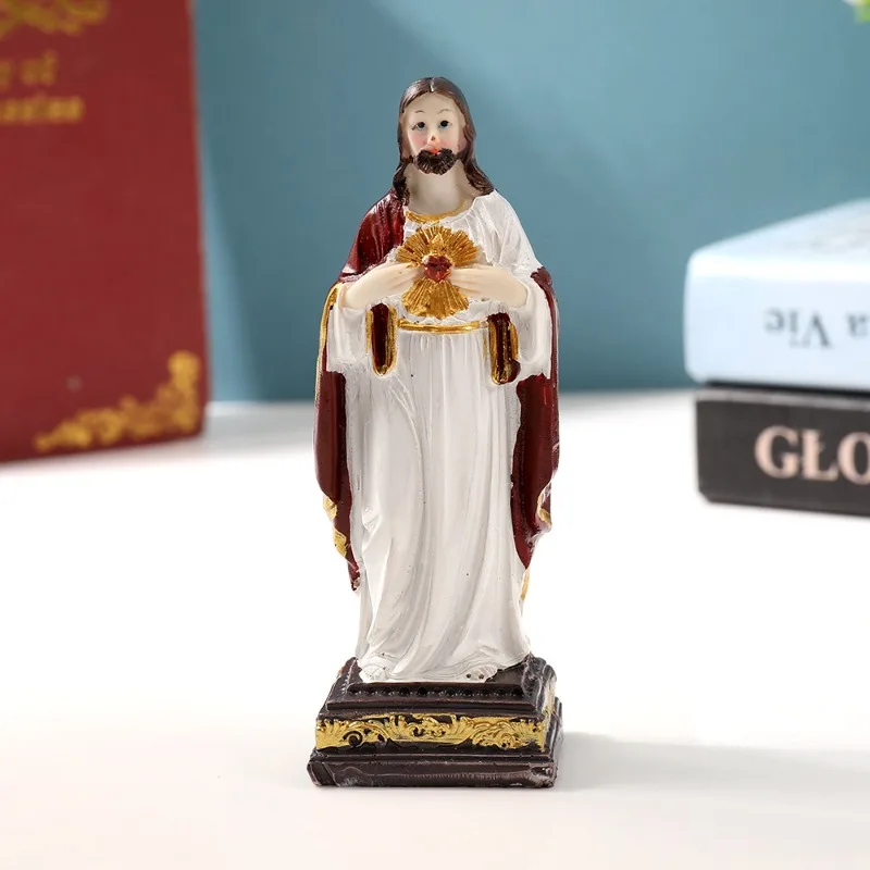 Statue of The Virgin Mary, Handmade Statue of The Father, Jesus, Home Decoration, Gift